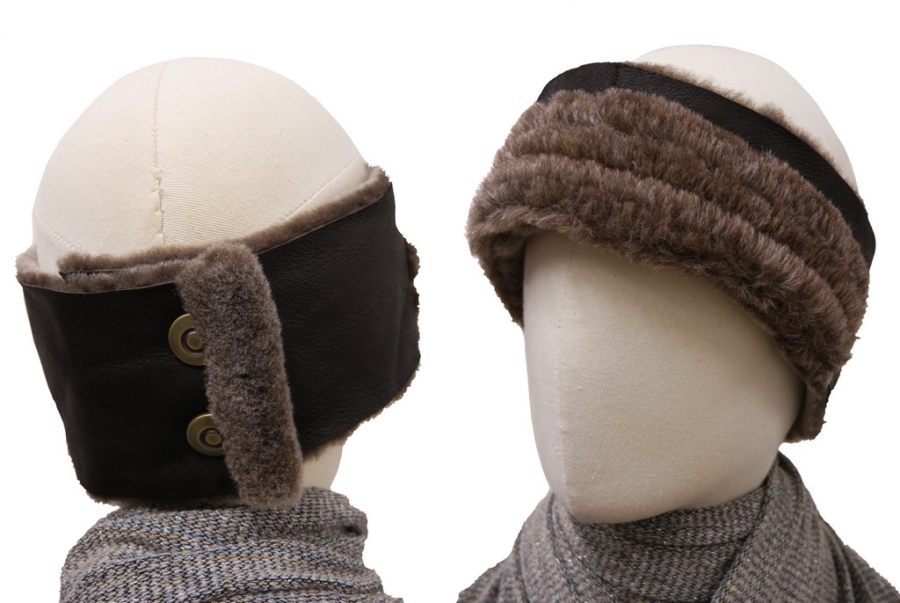 Hoofdband winter lammy Alpaca AvlCouture 2
