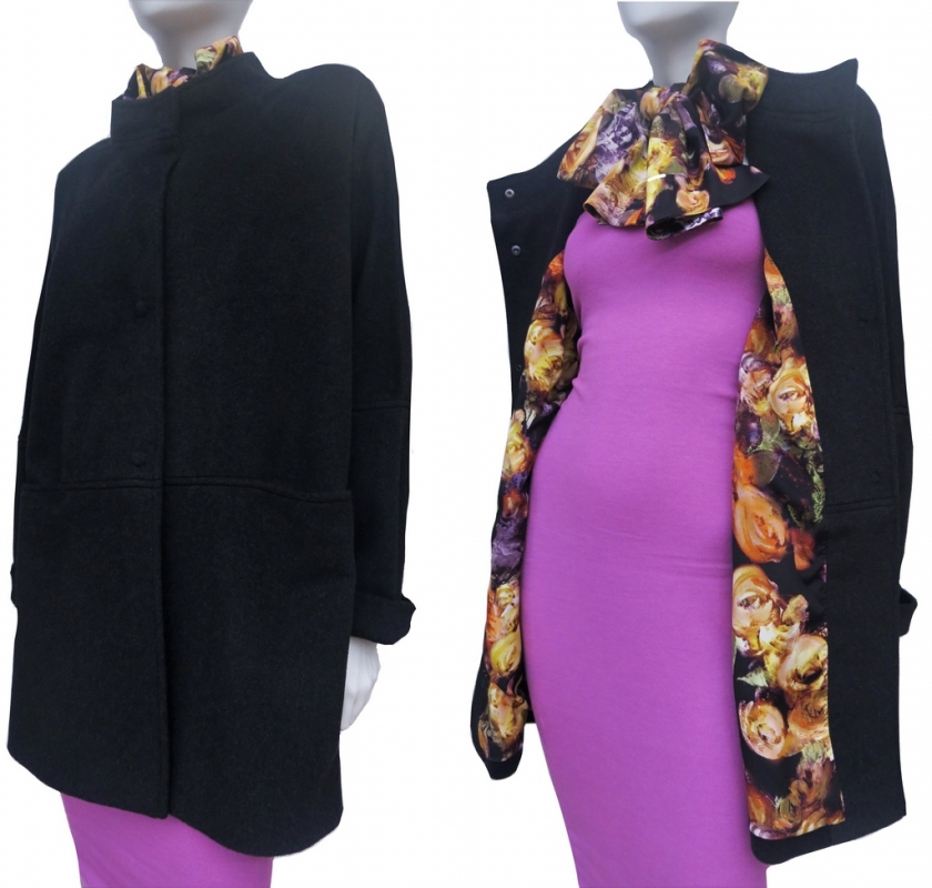 mantel cashmere dessin zijde AvLCouture 1