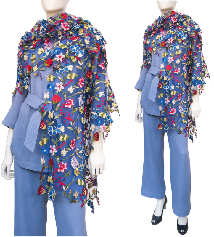 stola bloemen AvLCouture 2